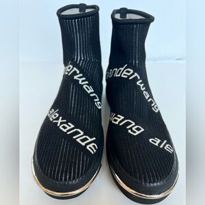 Alexander Wang Pia Logo Knit Sneaker